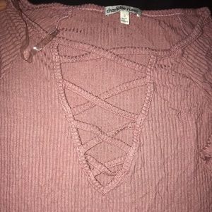 CharlotteRusse Pink Dress